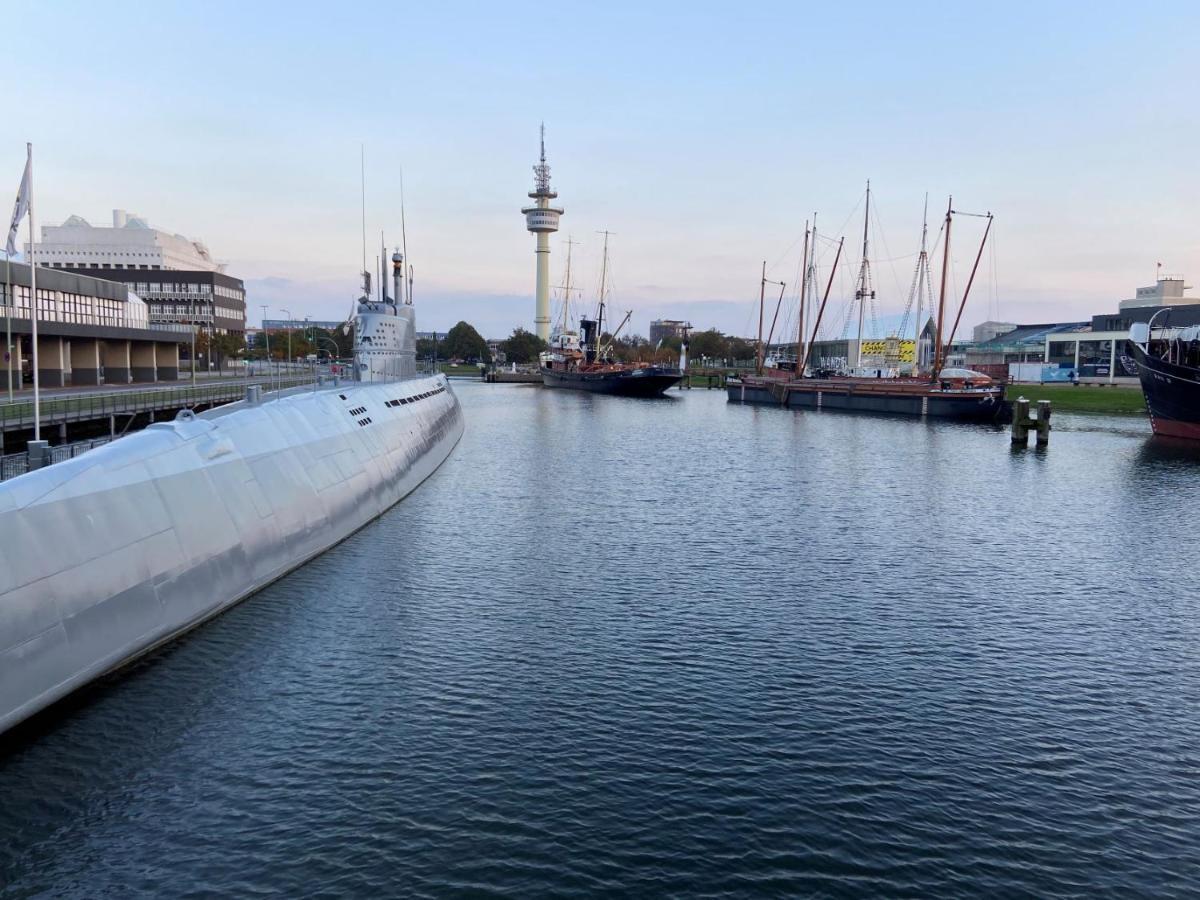 Ferienwohnung Weserblick Hundertwasser Bremerhaven Buitenkant foto