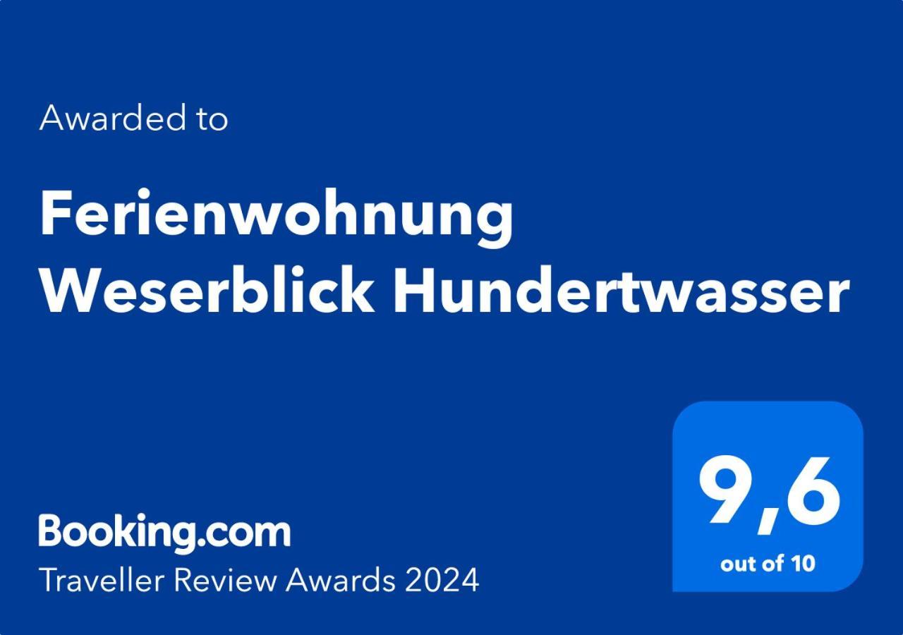 Ferienwohnung Weserblick Hundertwasser Bremerhaven Buitenkant foto